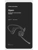 Wireless Bone Conduction Bluetooth Headset with Noise Reduction for Sports and Business