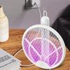 Handheld Foldable Mosquito Killler USB Charging Fly Swatter Electric Mosquito Killler  Bedroom