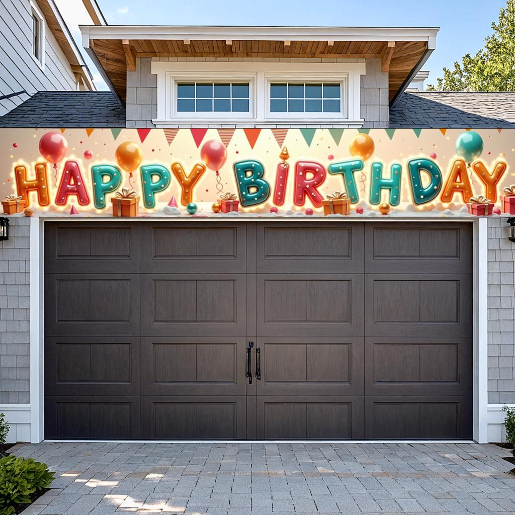 Декоративная тема Украшение на день рождения Баннер для вечеринки Баннер для мероприятия для внутреннего украшения Вечеринка по случаю мероприятия День рождения