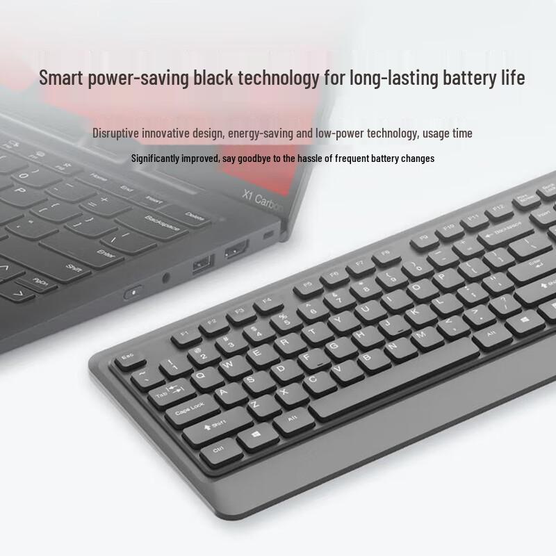 Lenovo Беспроводной комбо-набор клавиатура и мышь Thinkplus KM210 Pro
