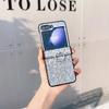 Чехол для телефона с кольцом, бриллиантовой сверкающей пудрой для Samsung Galaxy Z Flip 6 5 4 3 Flip6 Flip5 Flip4 Flip3, защитная противоударная крышка