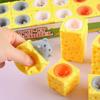 Сырная Мышь Игрушка-Антистресс Сырный Зажим Веселый Стресс-Болл Белка-Сквиш Прикольная Игрушка