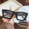 5 PCS a Lot Bold Frames Cat Eye Glasses Frame Anti Blue Light Computer Eyeglasses Blue Light Blocking Glasses