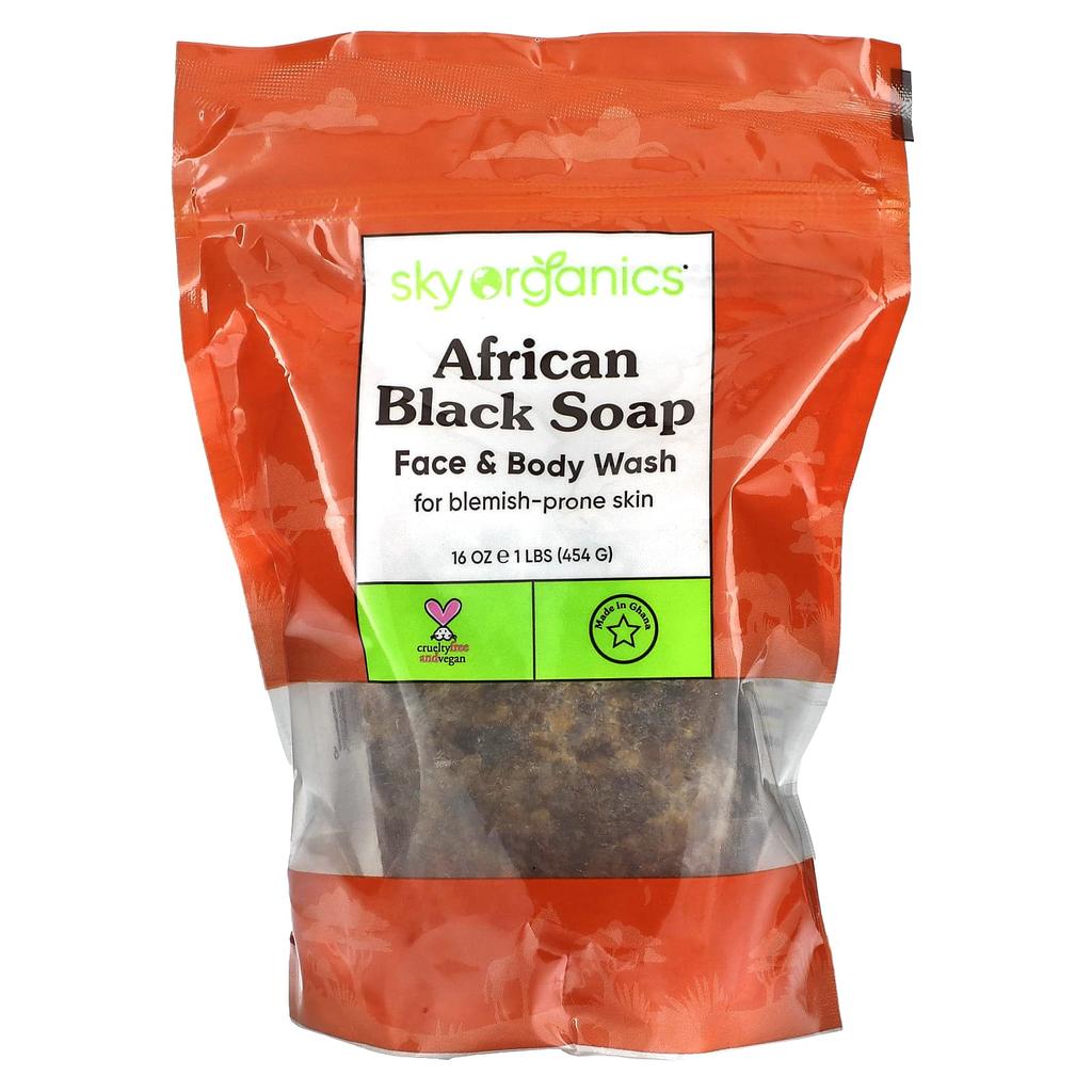 African Black Soap, 454G(16Fl Oz)