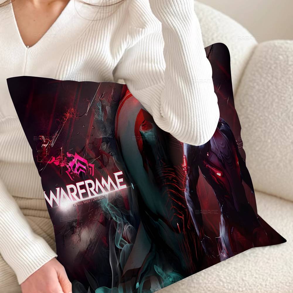 Warframes Gamer Pillowcase Toon Gift Cushion Cover Bedroom Home Sofa Chair Seat Decor Pillow Case