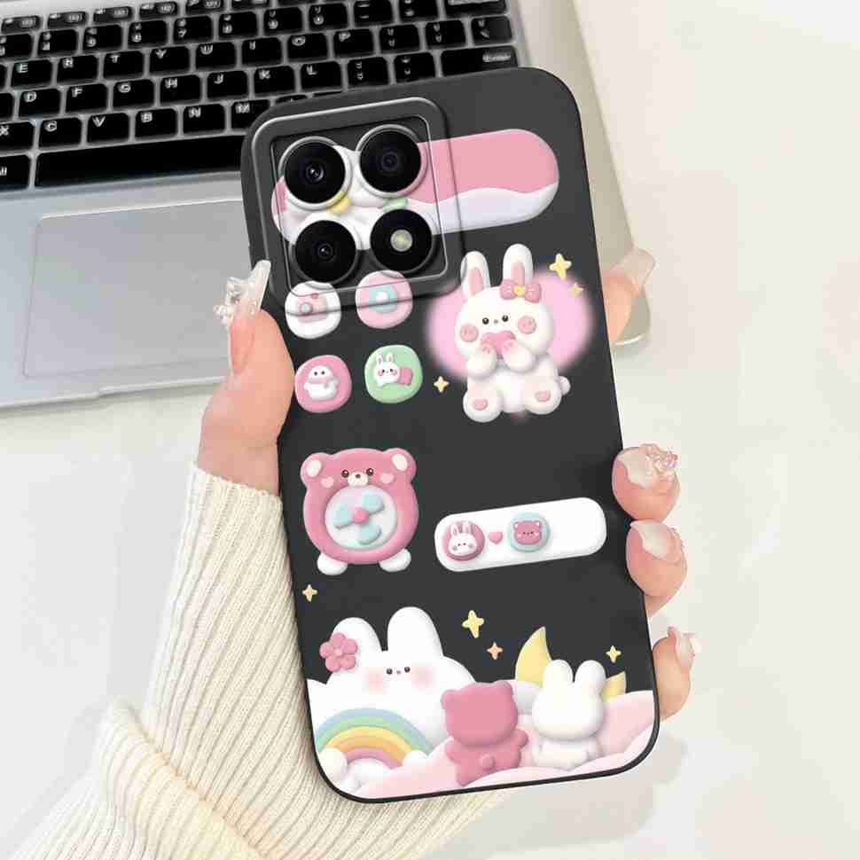For Honor X8a 4G CRT-LX1 Case Cute Butterfly Luxury Flower Soft Silicone Cover For Huawei HonorX8a X8A CRT-LX2 6.7" Bumper Shell