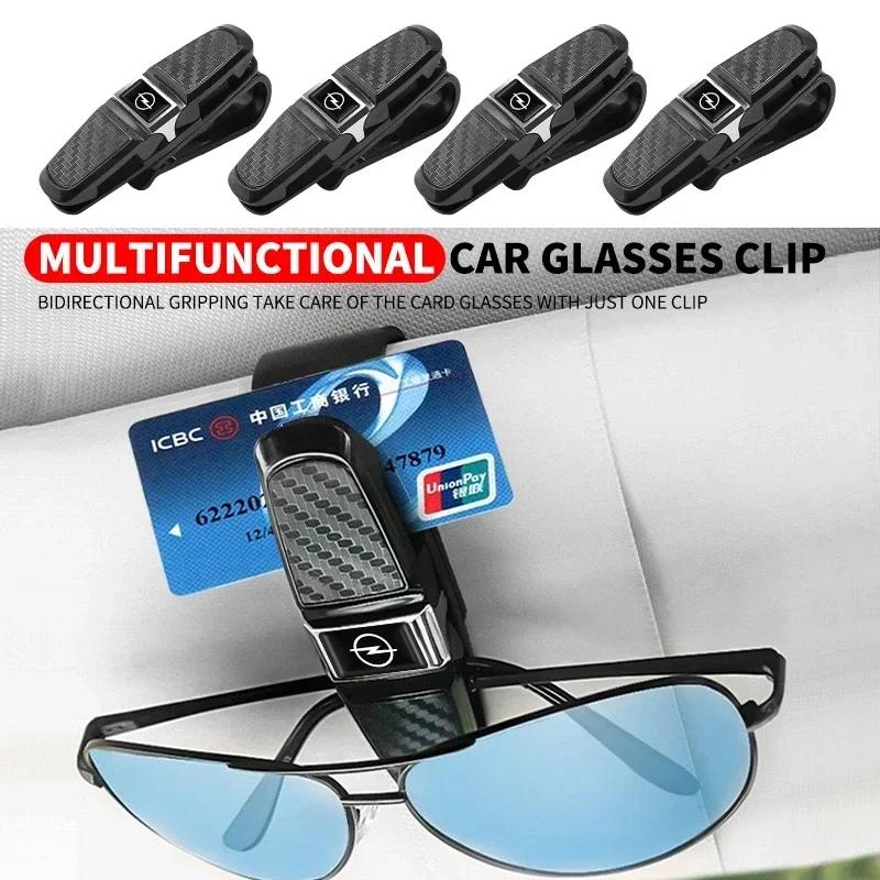 Car Glasses Holder 180 Degree Rotation Car Glasses Clip for Opel OPC Astra Insignia Mokka Zafira Corsa Vectra C D Antara Car IC0