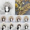 Handmade Vintage Gothic Lolita Tiara Sun Goddess Headwear Wedding Headpiece DIY Crown Material Kits
