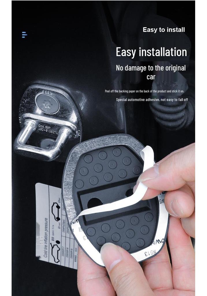 Haval Cool Dog Car Door Lock Silicone Protective Sleeve and Buffer Pad