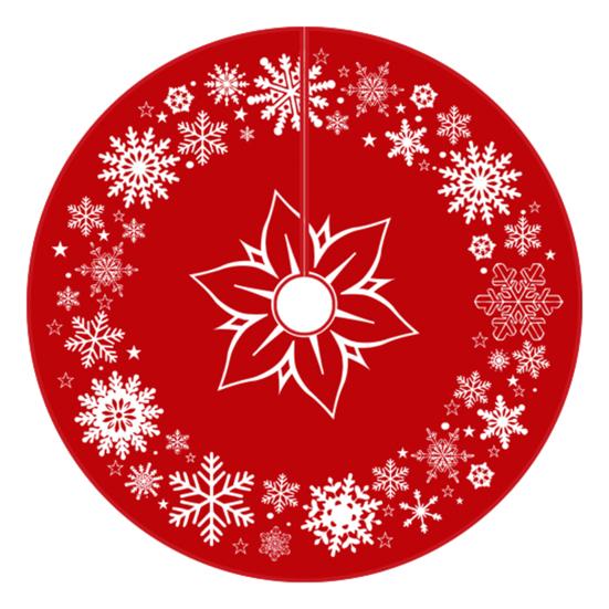 Юбка «Рождественская елка», яркий цвет, простая установка, снежинка, принт лося, круглый большой коврик для рождественской елки, декор