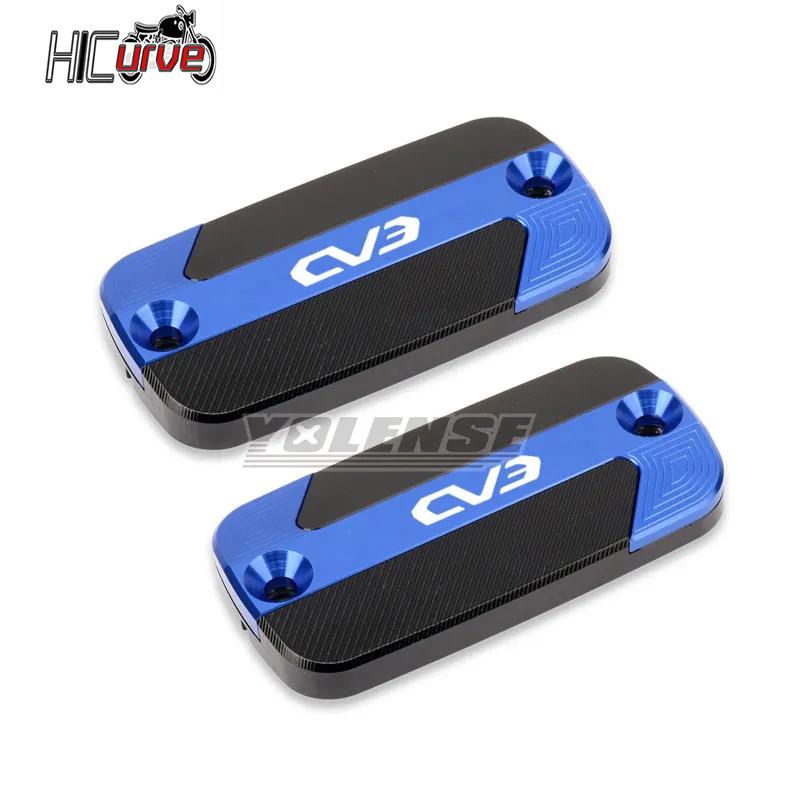Motorcycle CNC Front Brake Reservoir Fluid Tank Oil Cup Cover For KYMCO CV3 CV 3 2019- 2023 2022 2021 2020 2019