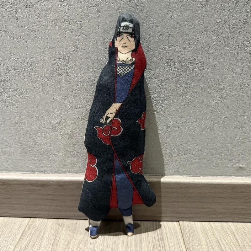28 см Плюшевая игрушка NARUTO Какаши Аниме Косплей Брелок Хлопковая кукла Тонкая Скручивающаяся форма Комната Абстрактная модель Декорация Подарок Игрушка