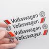 EFG1 Car Door Anti Scratch Auto Door Handle Protector Decals Wiper Stickers For VW Passat Jetta Golf 4 7 Touran MK 3 4 7 Polo Tiguan