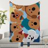 Cute Blanket Throw Super Cosy Plush D-DDinotaengS-ES Living Room Sofa Couch Childish Birthday Gifts