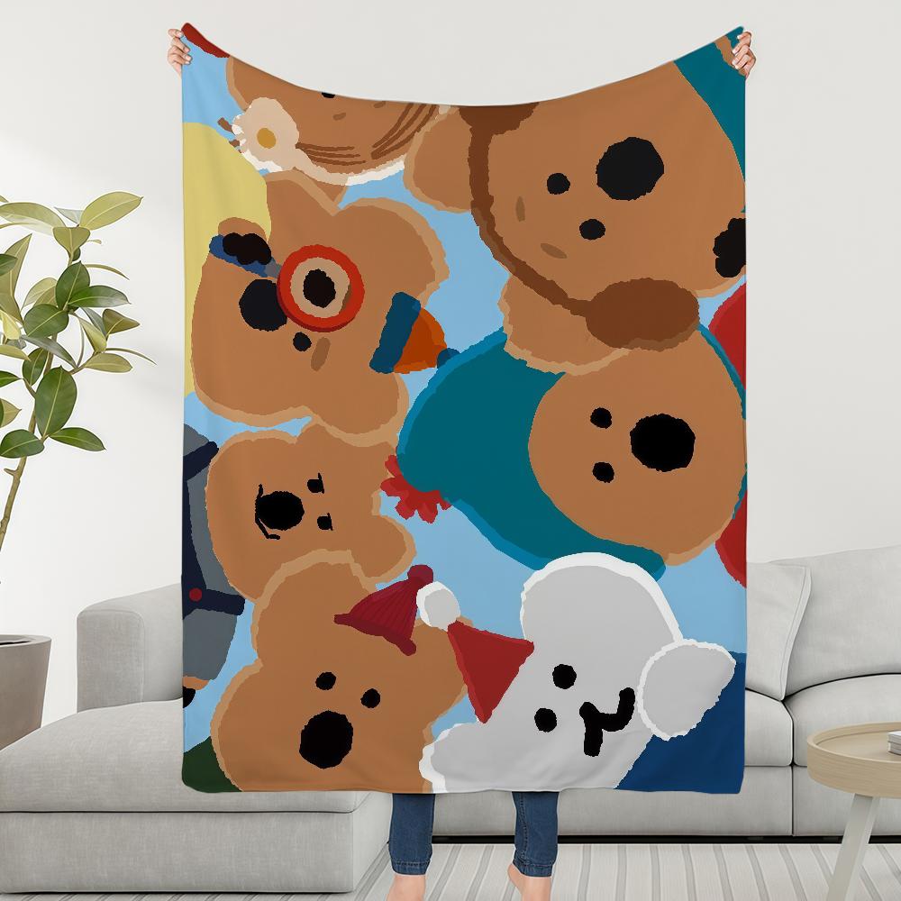 Cute Blanket Throw Super Cosy Plush D-DDinotaengS-ES Living Room Sofa Couch Childish Birthday Gifts