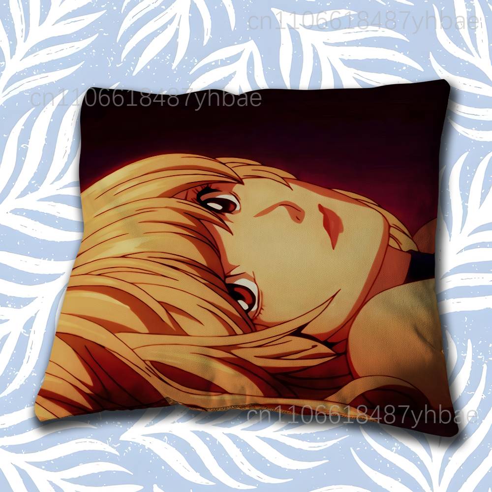 Anime Misa D-Death Note Pillow Case Short Plush Sofa Decorative Gift Home Double-Sided Printing Cushio