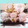 Adorable Fluffy Plush Stuffed Animal Keychain Soft Cute Bunny Monkey Lamb Toy
