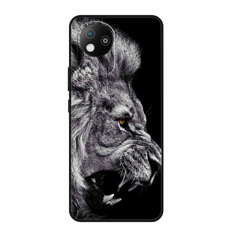 Чехол для ZTE BLADE A35 Lite Животные Мягкий Силикон ТПУ Чехлы для Телефона Задняя Крышка для ZTE BLADE A35Lite Ударопрочный Защитник Новый Capa