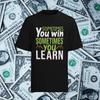 Day Trading Shirt Herren Aktien Investment Sometimes You Win Sometimes You Learn