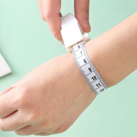 Retractable Tape Measure Dual-Sided Soft Mini Measuring Tape Portable Tailor Sewing Cloth Weight Loss Body Measurement Tape Flexible Ruler Tape
