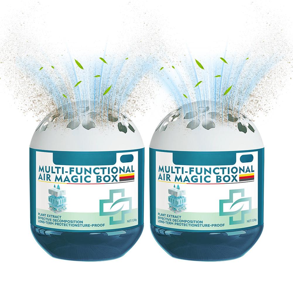 Indoor Air Purification Dust Removal Magic Box - Odor Eliminator Respiratory Care Freshener for Home Air Quality Improvement