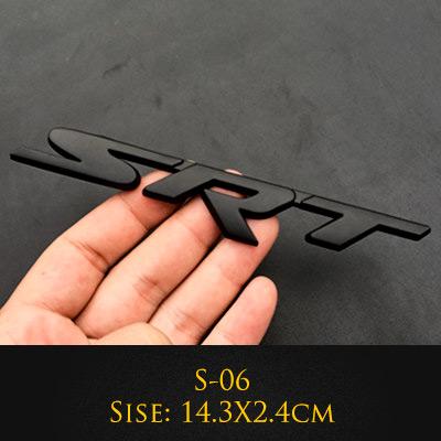 Металлические 3D наклейки на задний багажник автомобиля для Charger Srt, значок-эмблема Sxt, Challenger, Durango, Viper, Caliber, декорация значка-эмблемы на решетку