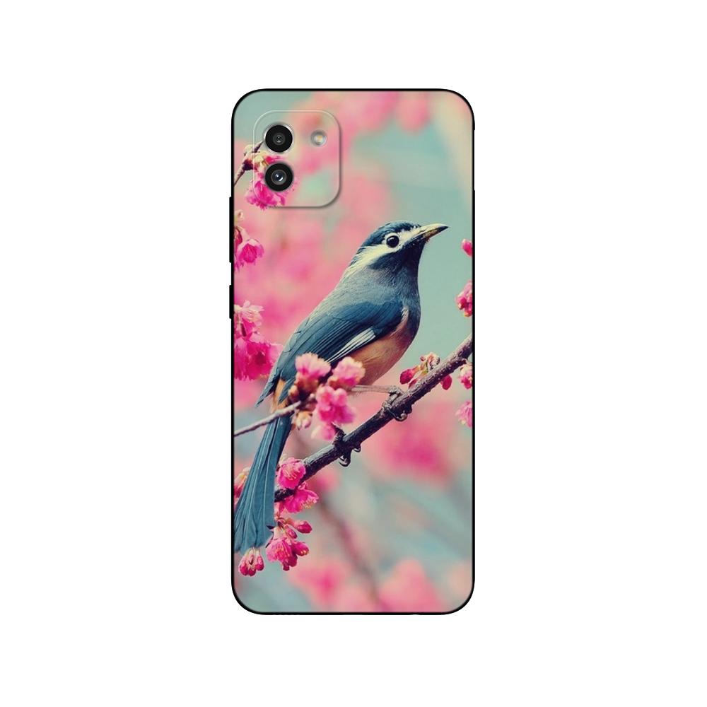 Чехол для Samsung Galaxy A03 164,2 мм, задняя крышка для GalaxyA03 Global A 03 A035, чехол для телефона, мягкий силиконовый бампер, черный чехол из ТПУ