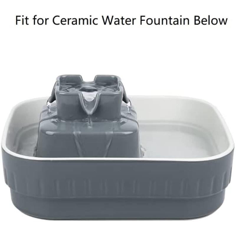 Replacement Filters for Ceramic Pet Fountain Food Grade Water Fountain Filter Pump Filter Made of Activated Carbon and PP Cotton