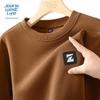 JEANSWEST LIFE Youth Waffle Knit Crew Neck Pullover