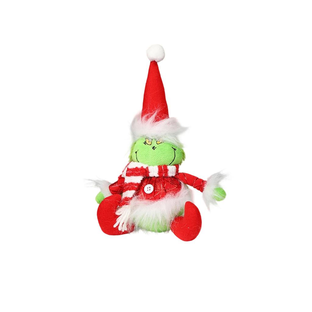 Plush Toy Green Foam Doll Children's Cartoon Doll Christmas Cute Dolls