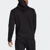 Adidas Sports Style Zip-Up Hooded Jacket Men Outerwear Black GM6531