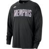 Мужская футболка с длинным рукавом и круглым вырезом свободного кроя Memphis Grizzlies NBA Топы IB4236-010