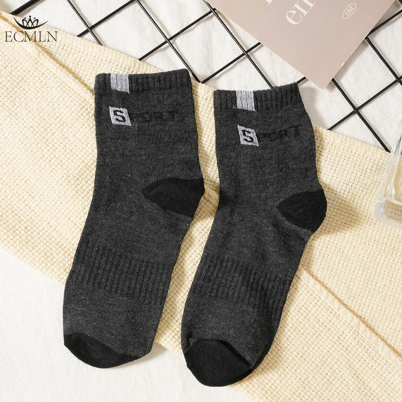 5 ПАР Мужские Деловые Спортивные Носки Мужские Носки Дышащие Контроль Запаха Хлопковые Носки для Осени/Зимы