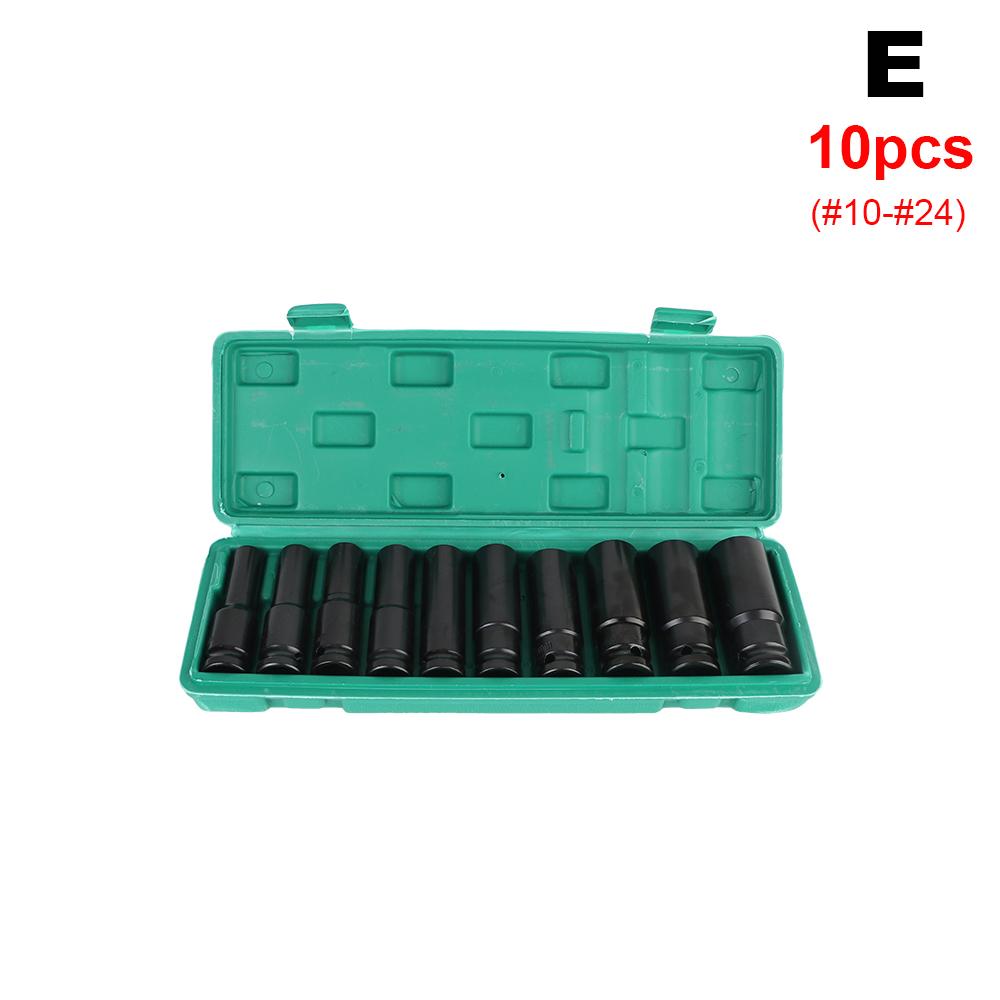 Набор шестигранных головок с приводом 1/2 дюйма 10/14/20 шт. Трещотка, динамометрическая головка, длина 38 мм/78 мм, удлинитель, инструменты для снятия, инструменты для ремонта автомобилей