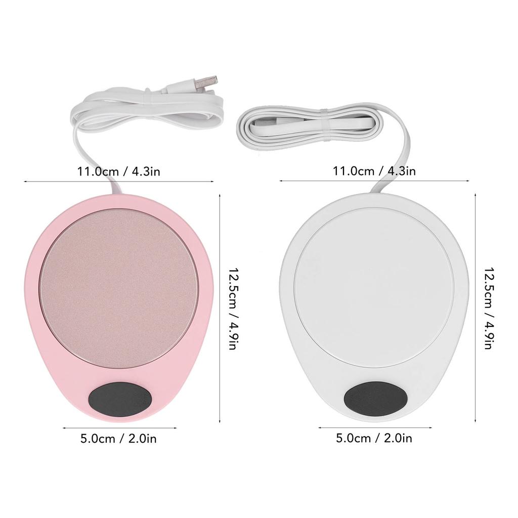 USB-подогреватель кружек USB-подогреватель кружек с постоянной температурой, водонепроницаемый, регулируемый, электрический подогреватель напитков для керамических кофейных чашек