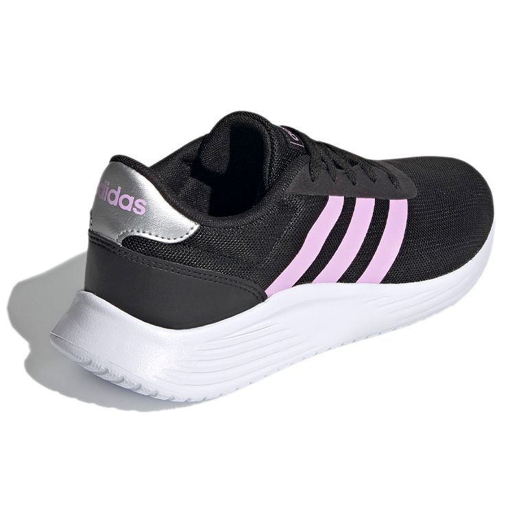 adidas Lite Racer 2.0 Black Clear Lilac Женские кроссовки Core-Black Cloud-White FZ0383
