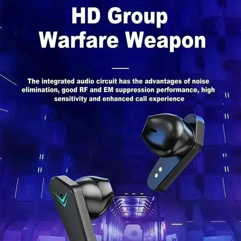 TWS Earphones 5.3 Bluetooth Wireless Gamer Headphones 65ms Low Latency Earbuds Fone Headset Gamer With phones
