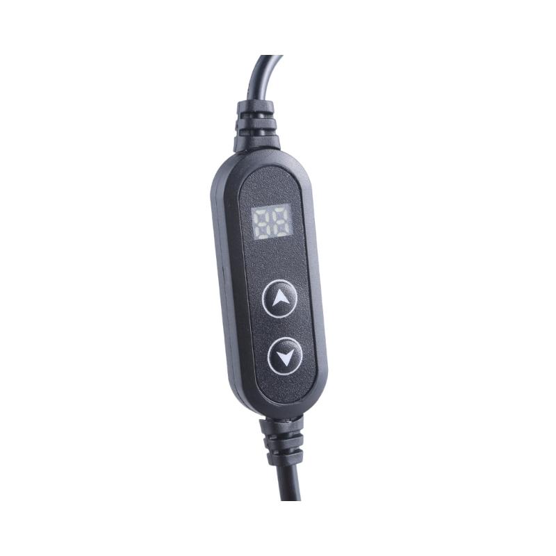 Регулируемое напряжение USB C на DC5525 Зарядный кабель с 1 наконечником для PD Быстрой зарядки 5V9V12V15V20V Выходной адаптер Шнур