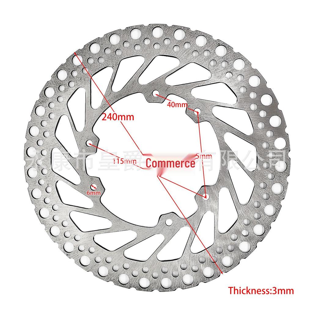 Совместимо с передними и задними тормозными дисками Honda CR125, CR250, CRF250, CRF450 X/R.