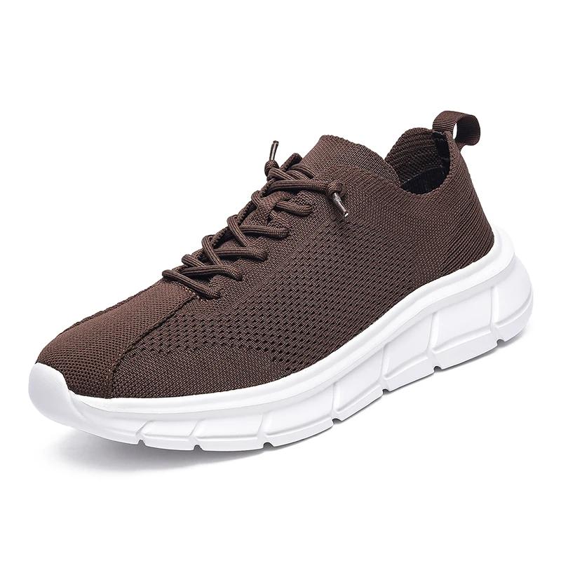 Fashion Men's Casual Sports Shoes Lightweight Non-slip Breathable Mesh Fashion Socks and Shoes Outdoor Running Tennis Shoes for Couples