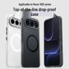 Honor 500Pro Frosted Magnetic Lens Protective Case - Full Coverage, Anti-Fall Design