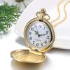 JEWELRYWE карманные часы антикварные аналоговые бесплатная гравировка подвесные часы карманные часы водонепроницаемые античный сплав золото церемония совершеннолетия день рождения