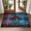 AC Milan Design Crystal Velvet Rug Soft Decorative Mat for Bedroom Entrance