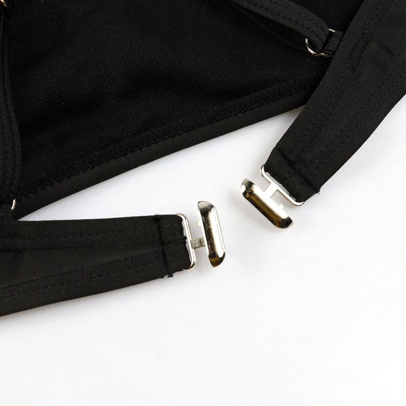 Бикини пуш-ап женский купальник в полоску в стиле пэчворк плюс размер купальники женские бандажные комплект бикини купальный костюм женский