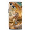 Роскошный мягкий чехол из ТПУ для iPhone 17 Air 16E 16 11 15 14 Pro MAX 12 13 7 8 Plus X XR XS SE 2022 Чехол Серия Мультяшный Дракон
