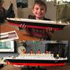 Titanic Rms Круизный катер Корабль Город Модель Строительные наборы 3D Блоки Образовательные фигурки Игрушки своими руками Хобби Для детей Кирпичи