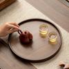 Round Food Storage Trays Wooden Dessert Pallet Decorate Tray Food Dish  Home