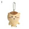 Плюшевая игрушка с мультяшным животным и цепочкой из бисера, фаршированный молоток, кот, кролик, плюшевая кукла, брелок «сделай сам», подвеска, украшение, украшение для рюкзака, подарок на день рождения