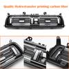 Carbon Fiber Front Left Right Rear Air Conditioner AC Vent Grille Cover For BMW 5 Series F10 F11 F18 520i 523i 525i 528i 535i