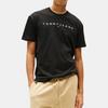 Tommy Hilfiger Свитшот с логотипом-буквой, круглый вырез, короткий рукав, мужская одежда DM0DM20744-BDS